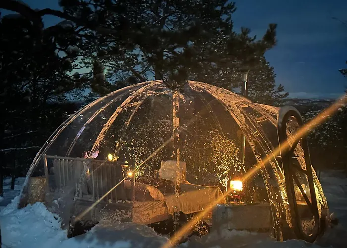 Dom wakacyjny Hytta Og Iglo Unik Opplevelse